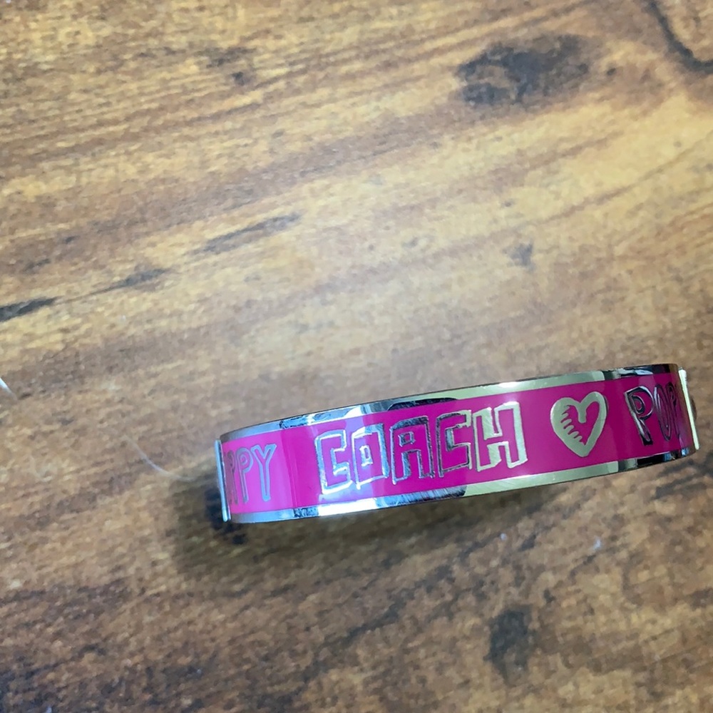 BNWOT Coach Poppy bracelet